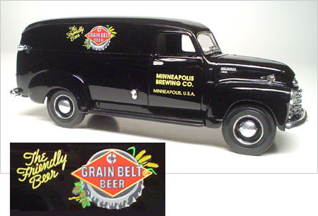 1949 Chevy Panel Truck First Gear Die Cast Metal Scale 134